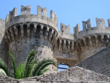 El magnífico castillo de Rodas