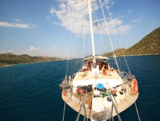 Navegando por el Golfo de Fethiye