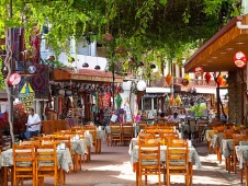 Cafés en Fethiye Paspatur
